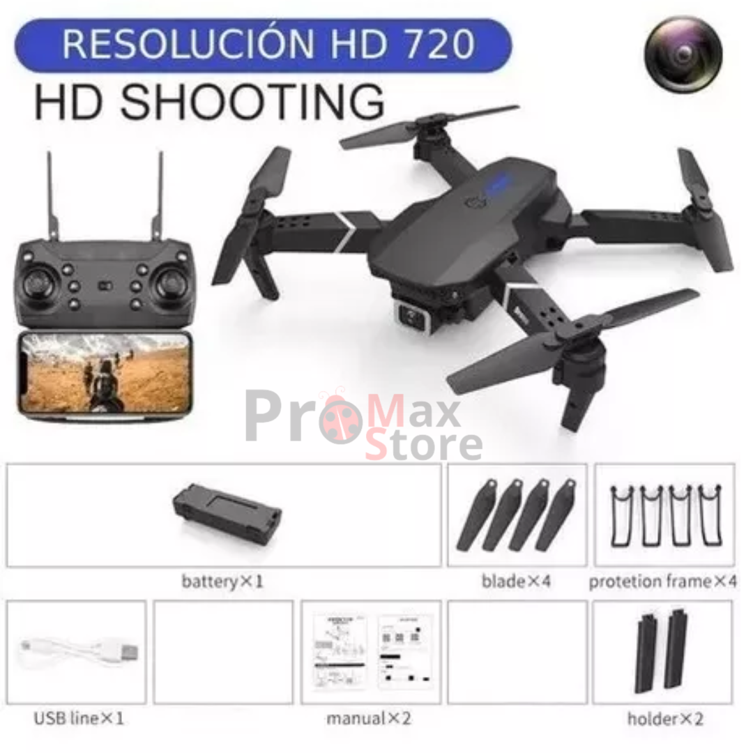 Dron Jety™ Con Cámara Full Hd 4k